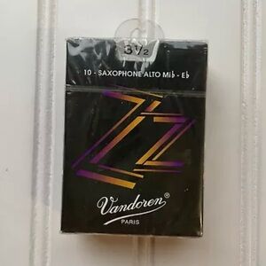 Vandoren Paris 10 Saxophone Reeds Alto Mib-Eb 3.5 SR4135 France New